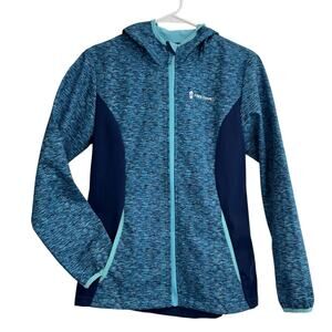 Free Country Girls Glacier Blue Hooded Jacket Size XXL